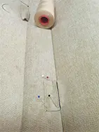 Biedemeier-Couch gelb