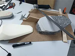 Erhöhung Soziussitz