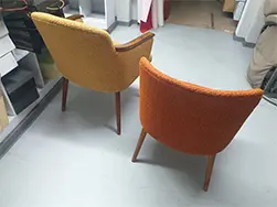 Stühle mit Stoff Kaprun von Hoepke